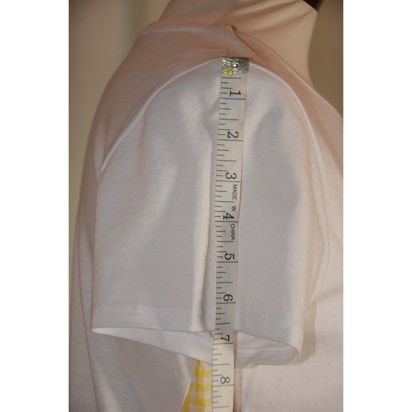 Oliver Bonas Yellow/ White Dress size 12 - Picture 9 of 14